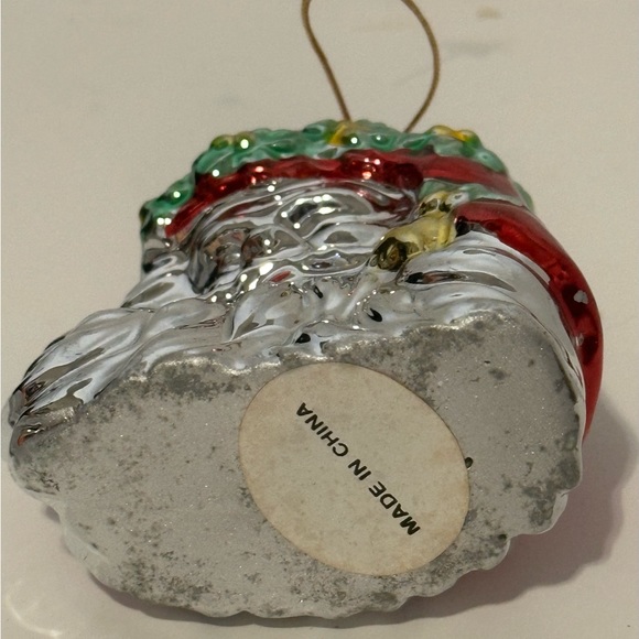 Christmas Ornament Lot Shiny Bright Santa Blown Glass - Picture 11 of 11
